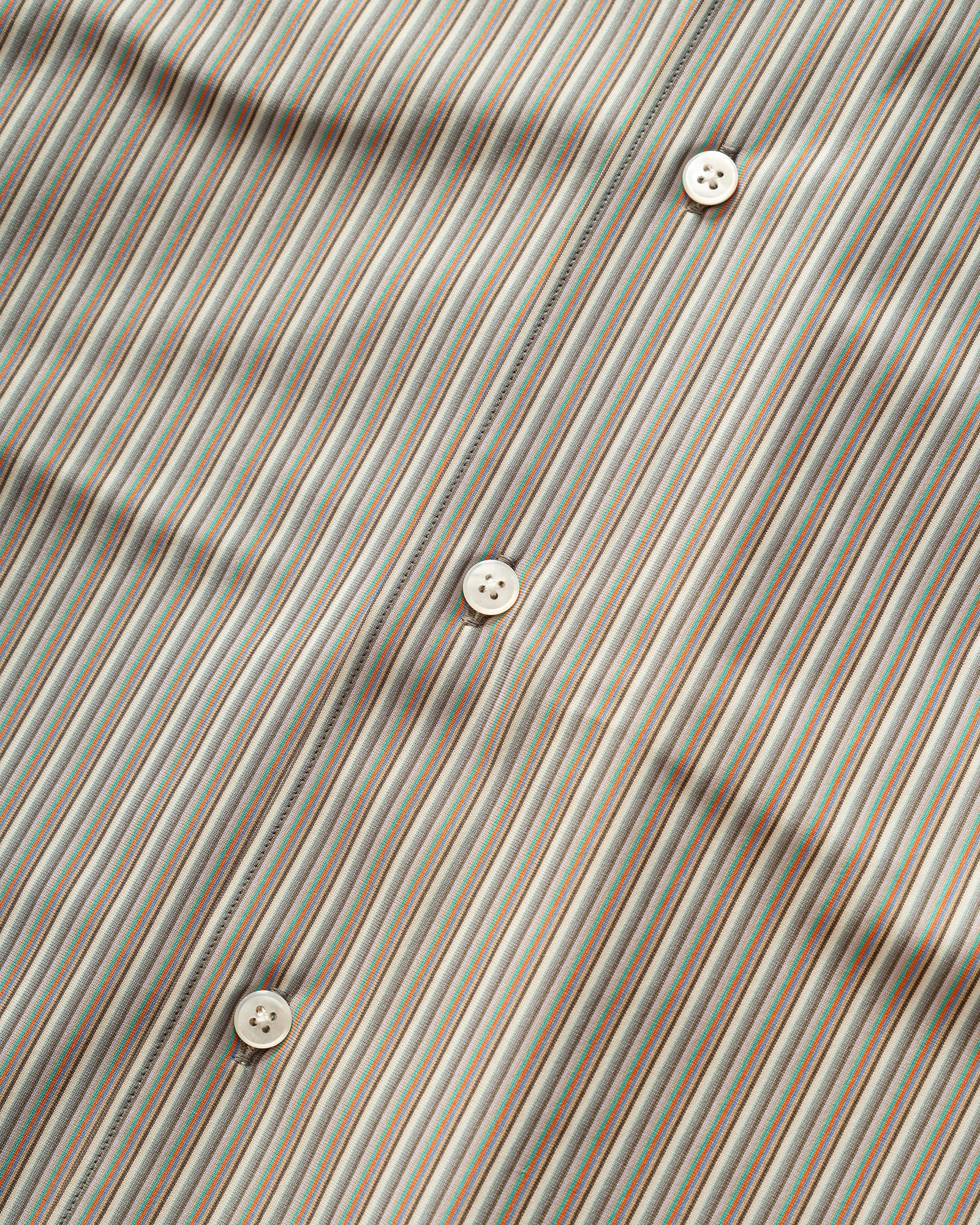 KANEMASA PHIL. - Stripe Ether Shirt Rainbow