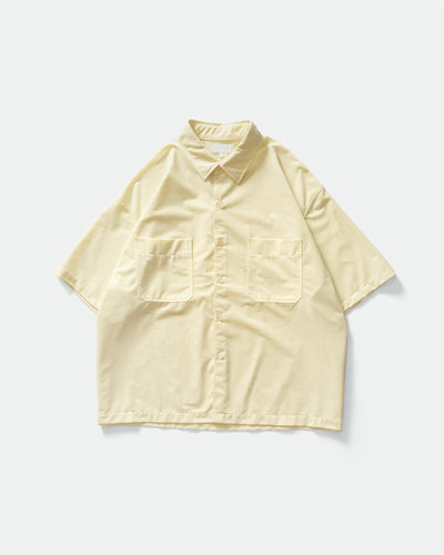 KANEMASA PHIL. - Nylon Balise SS Shirt Yellow