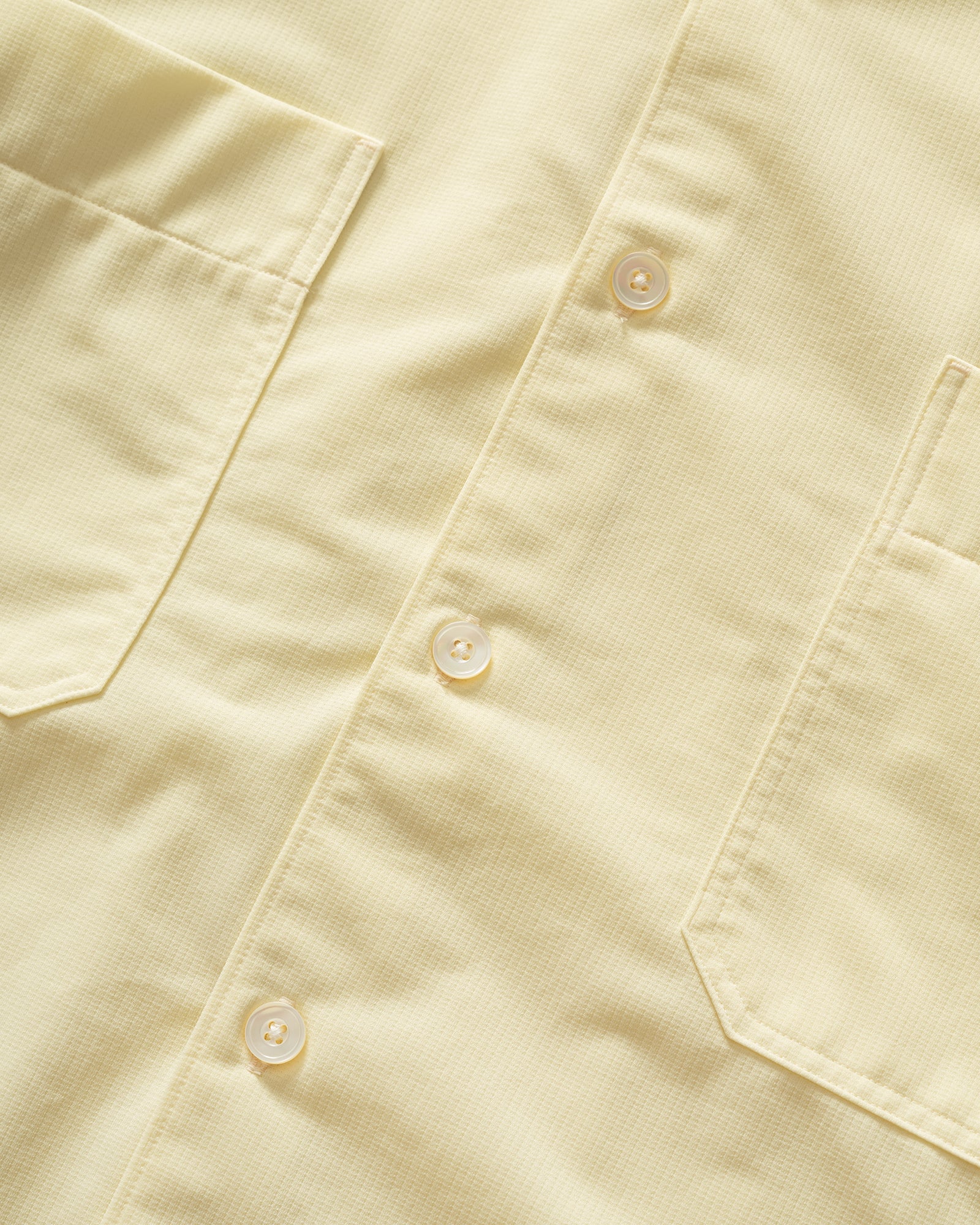 KANEMASA PHIL. - Nylon Balise SS Shirt Yellow