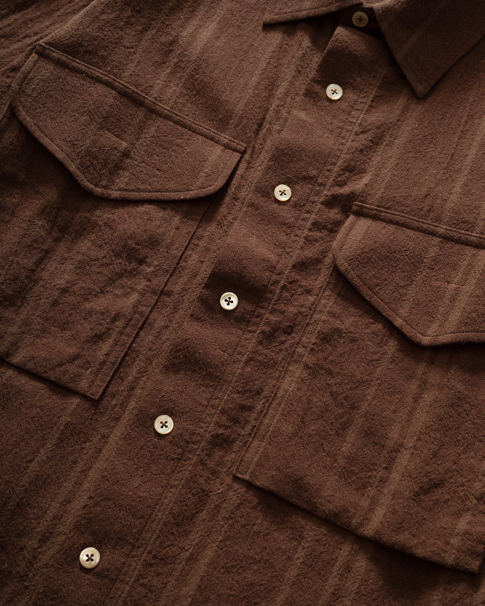 NEITHERS - Wayfarer Shirt Sepia Brown