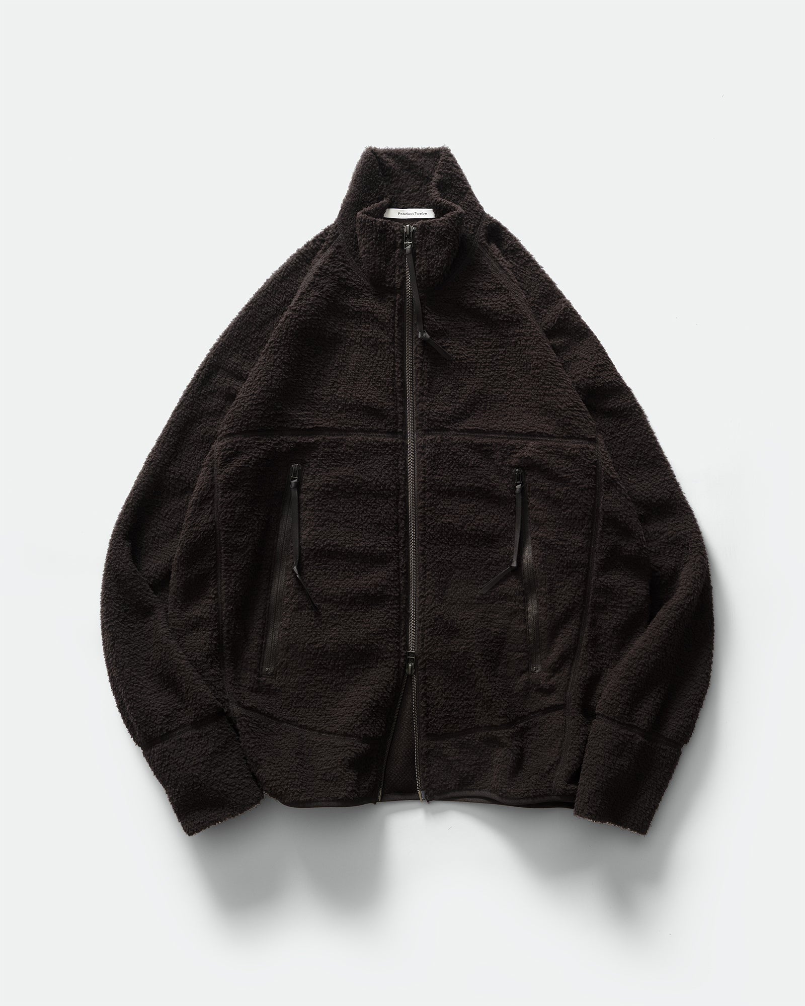 ジ*ン様 Product Twelve BOILED WOOL JACKET×P boiled-wool-zip-through-jacket