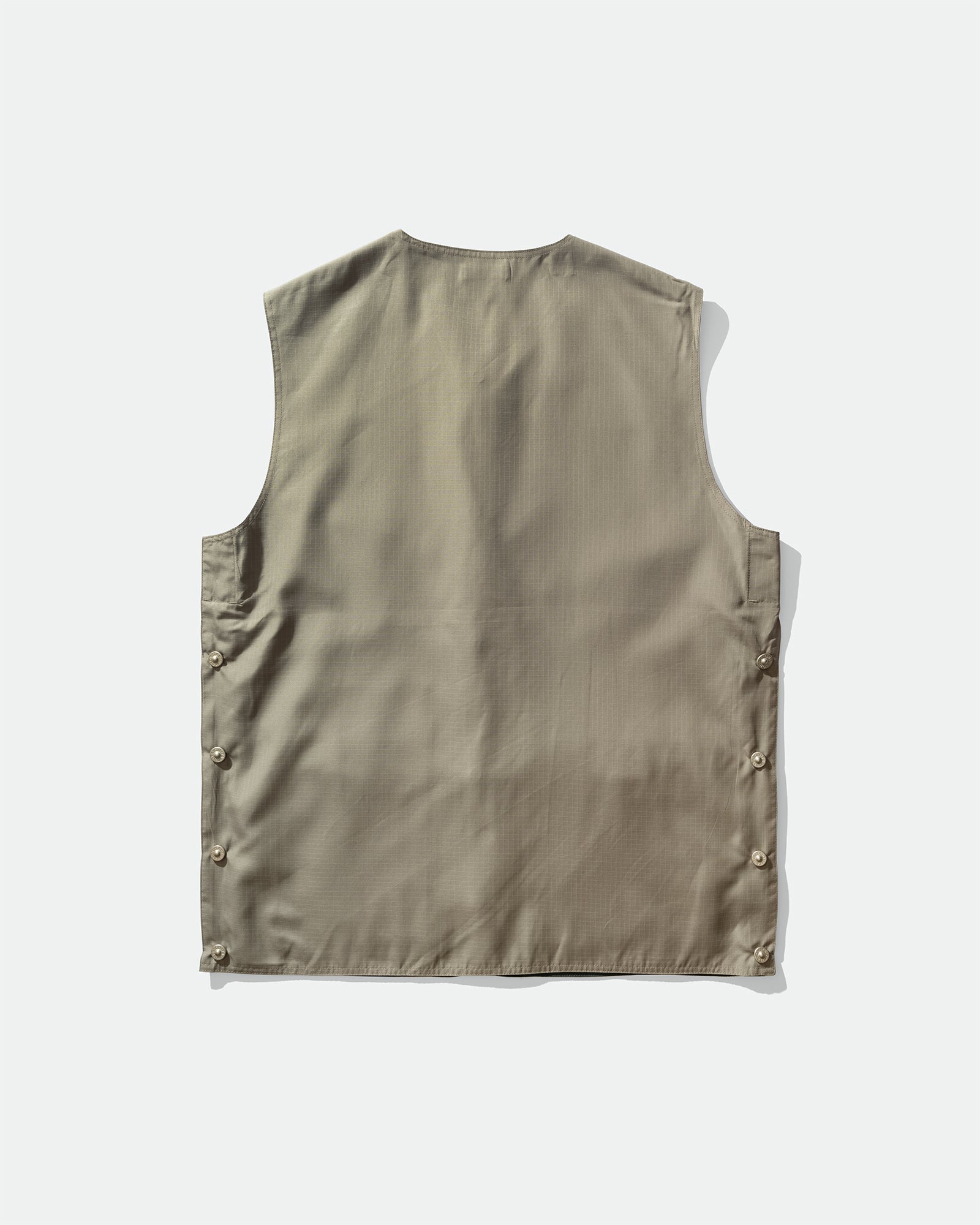 TAION - Military Reversible Crew Neck Vest Sage Green