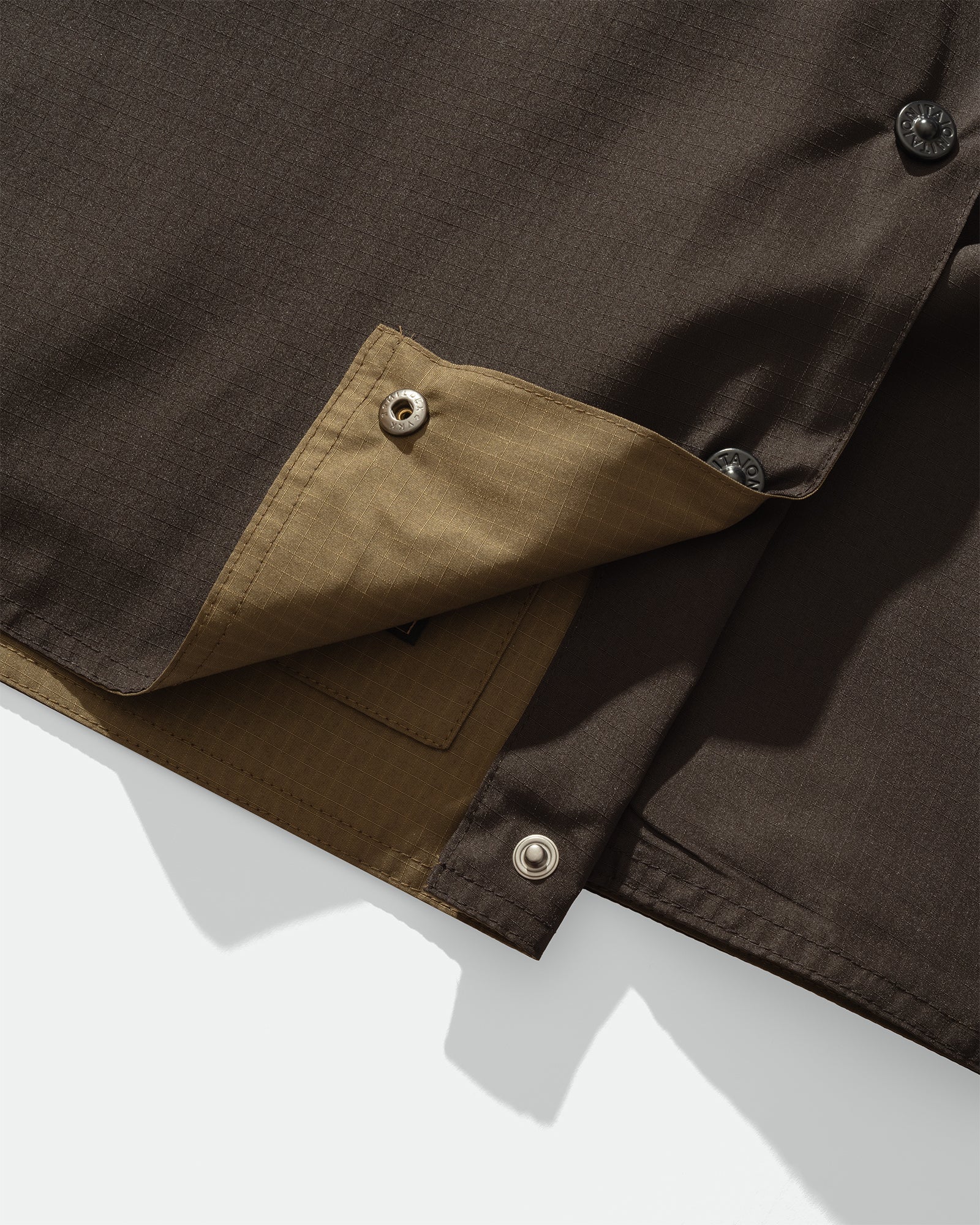 TAION - Military Reversible Crew Neck Jacket Black
