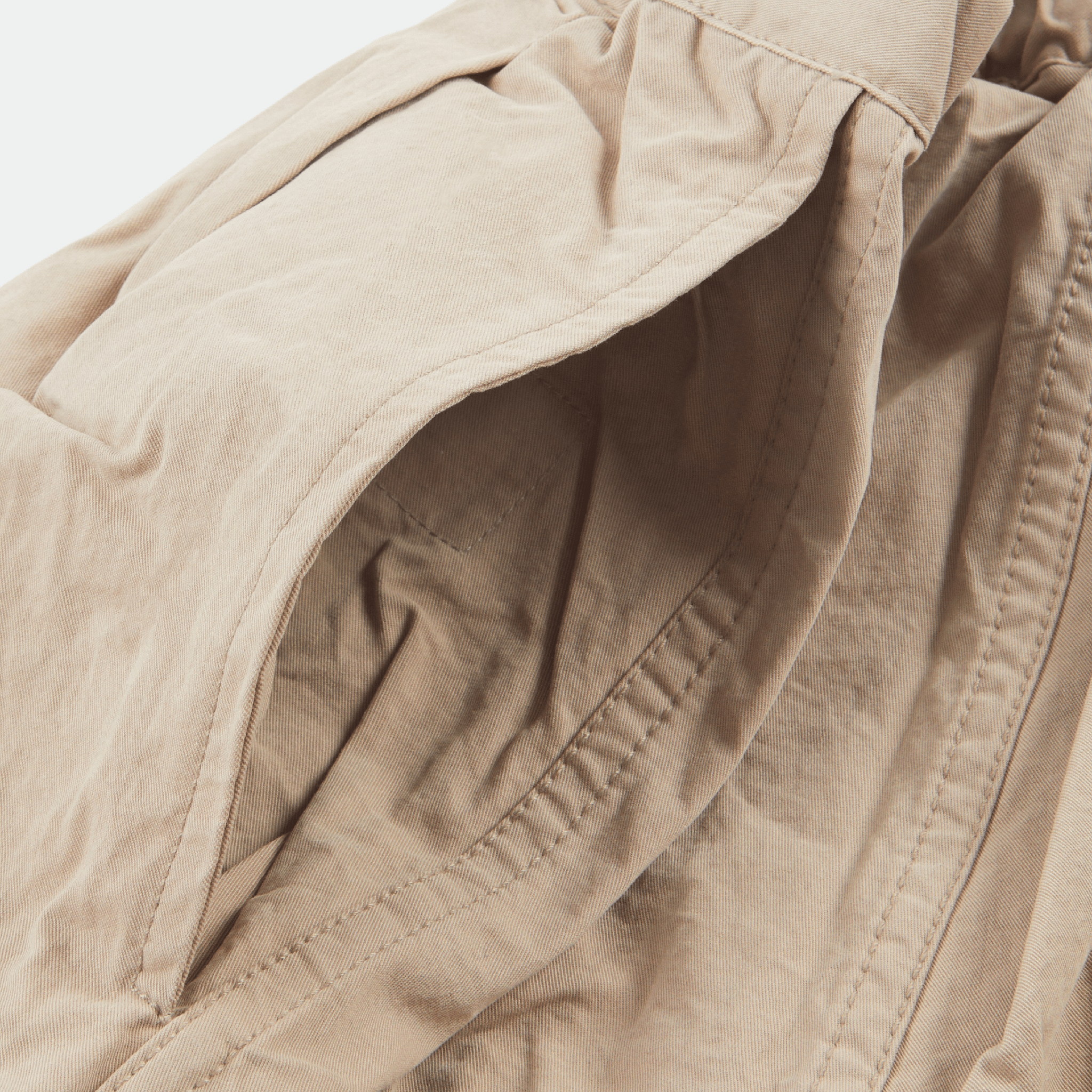 Kappy - Two Tuck Wide Pants Cream