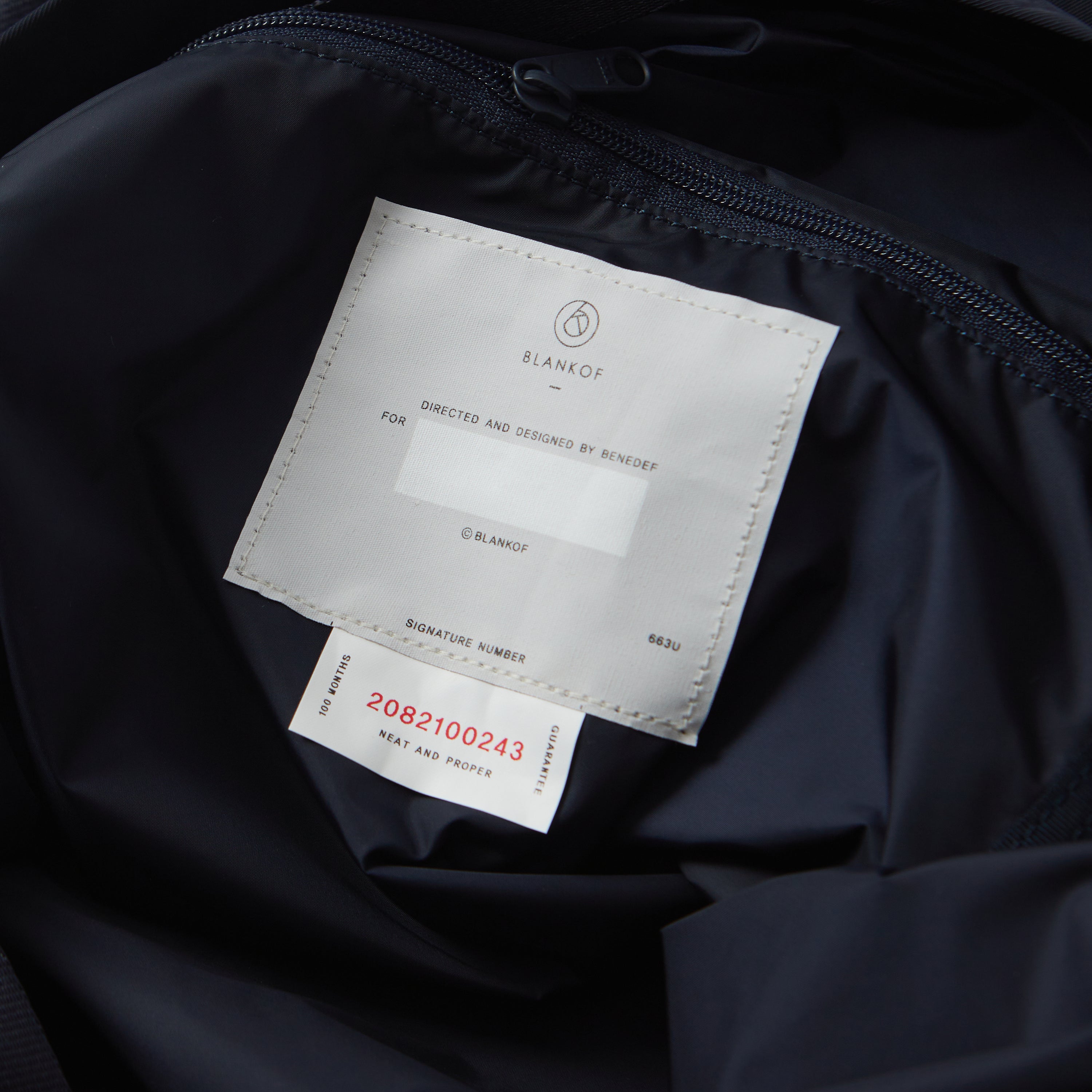 BLANKOF - Fisherman Bag 6 Navy