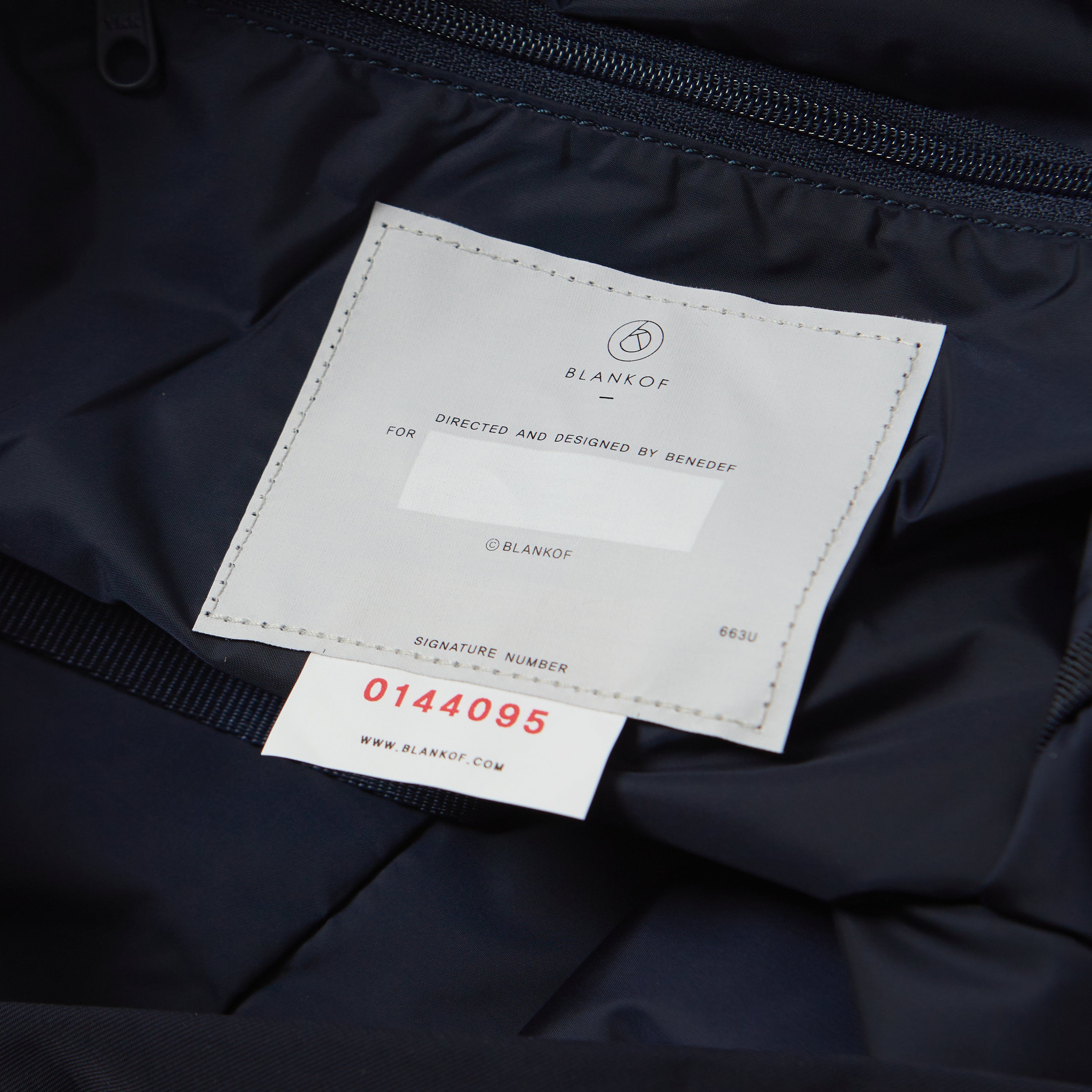BLANKOF - Fisherman Bag 3 Navy