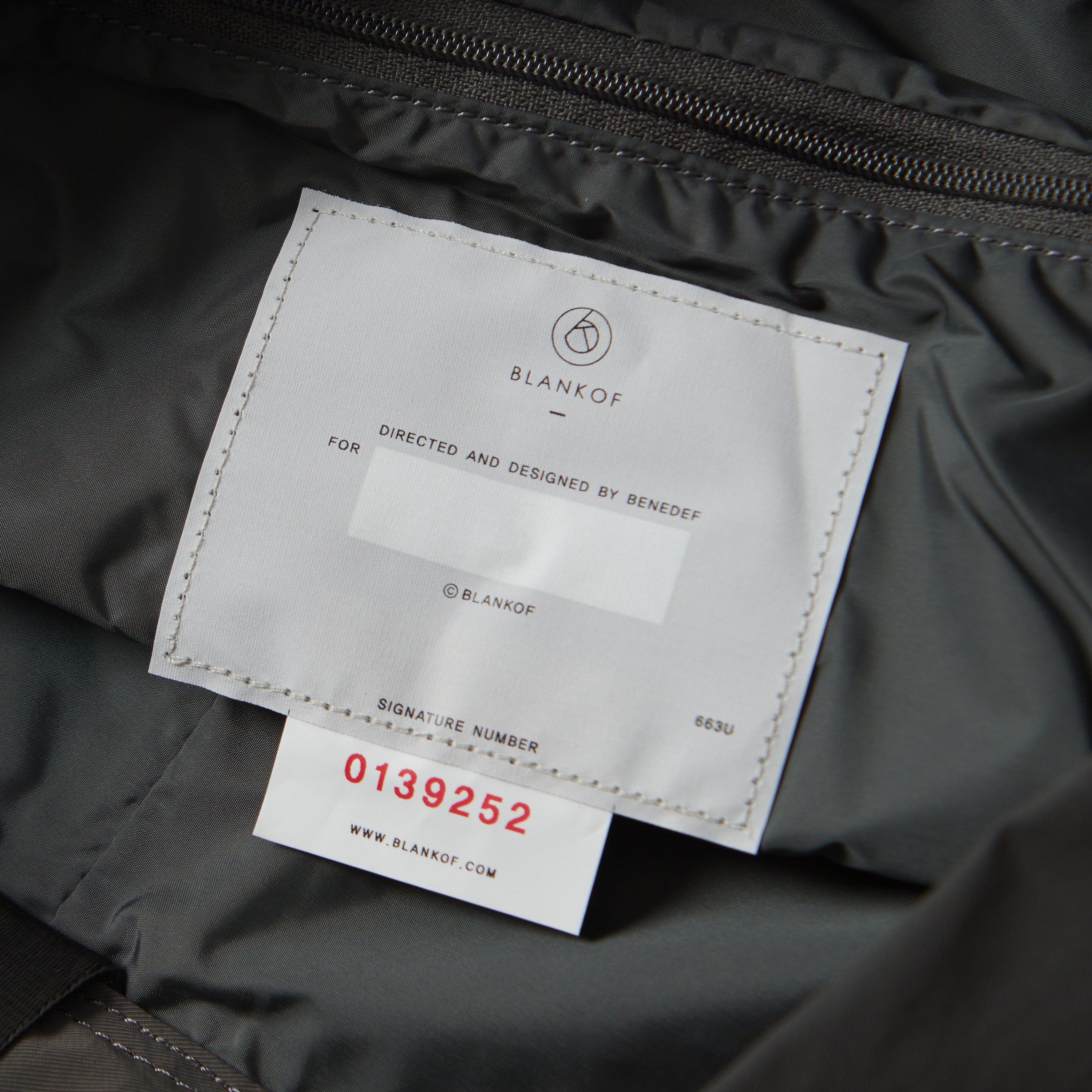 BLANKOF - Fisherman Bag 3 Olive Grey