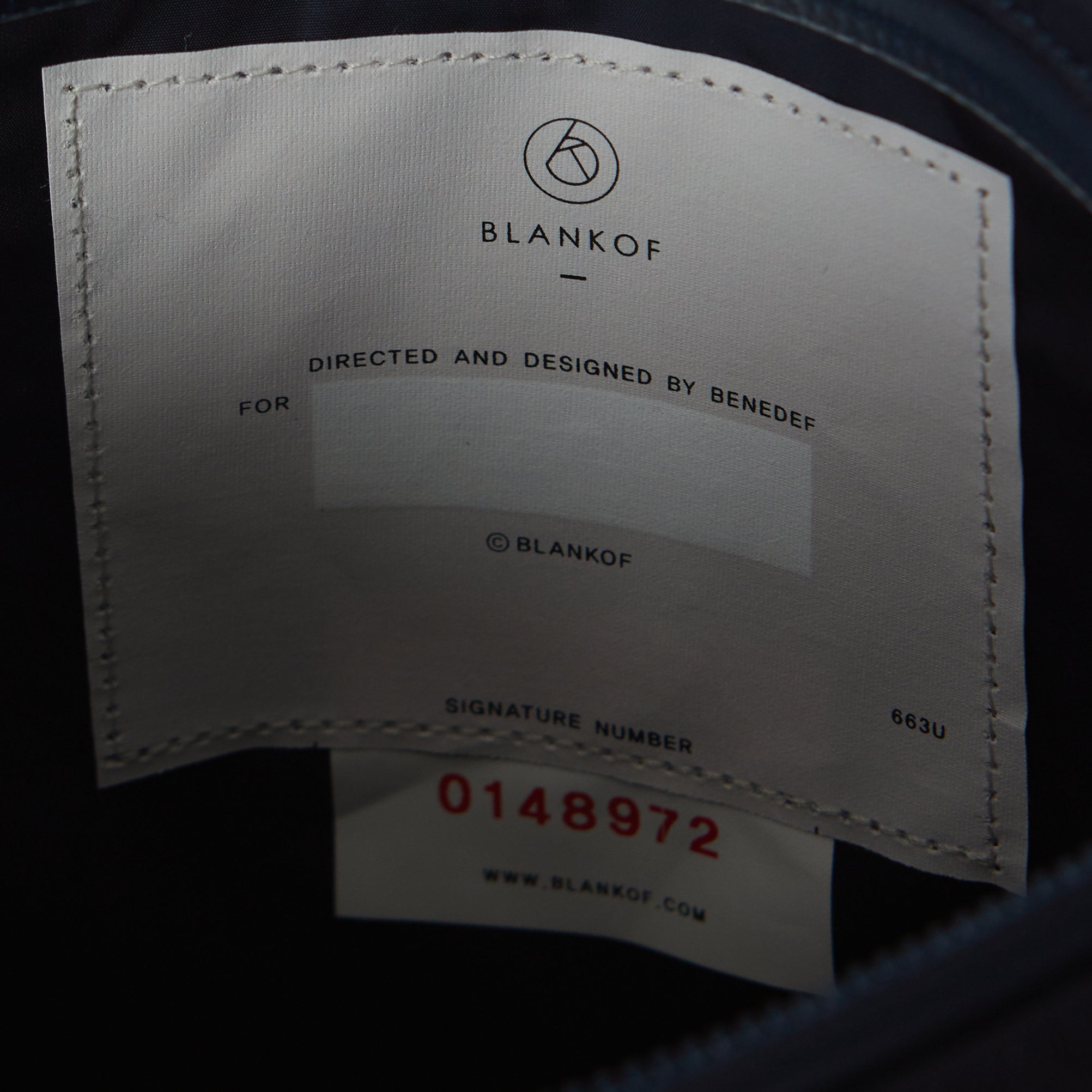 BLANKOF - Sacoche Bag 12 Navy