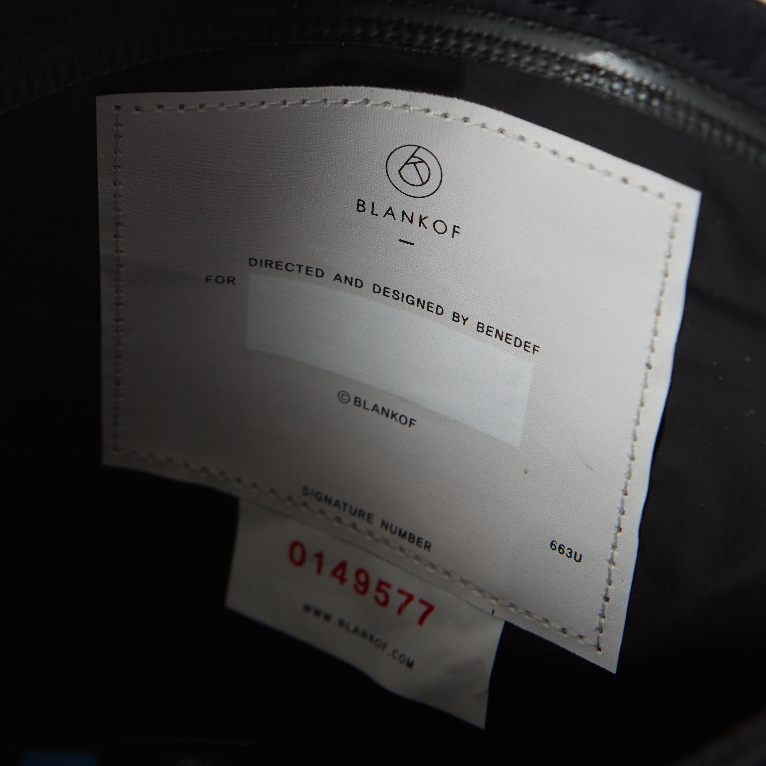 BLANKOF - Sacoche Bag 12 Black