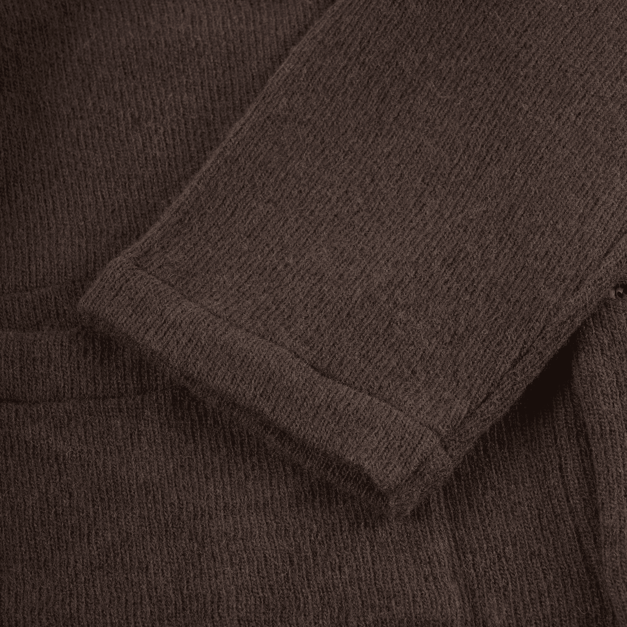 ts(s) - Wool Nylon Cardigan Brown