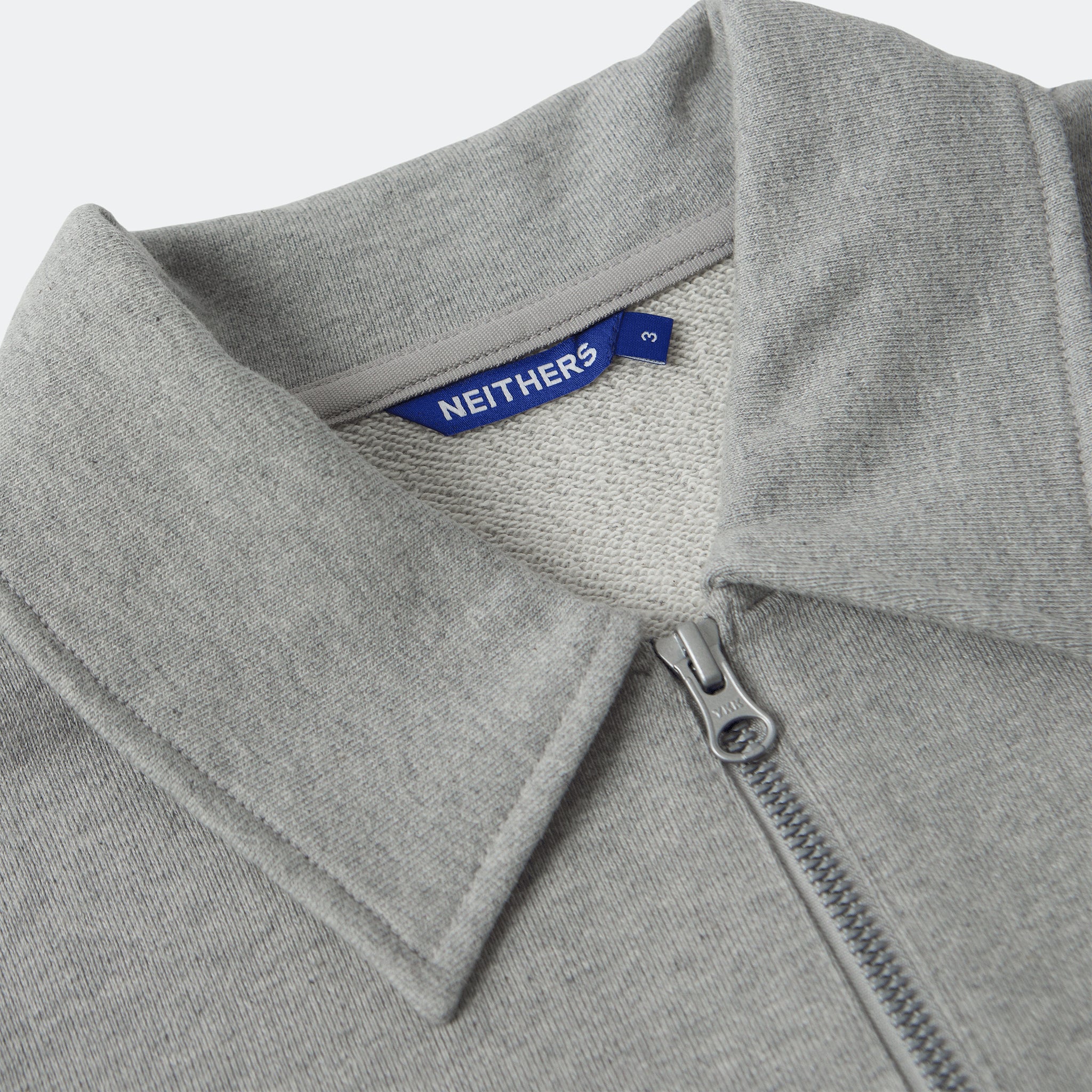 NEITHERS - Half Zip Sweatshirt Grey