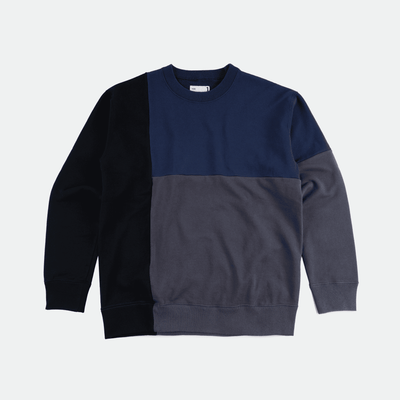 ts(s) - 3 Colour Block Sweatshirt Navy