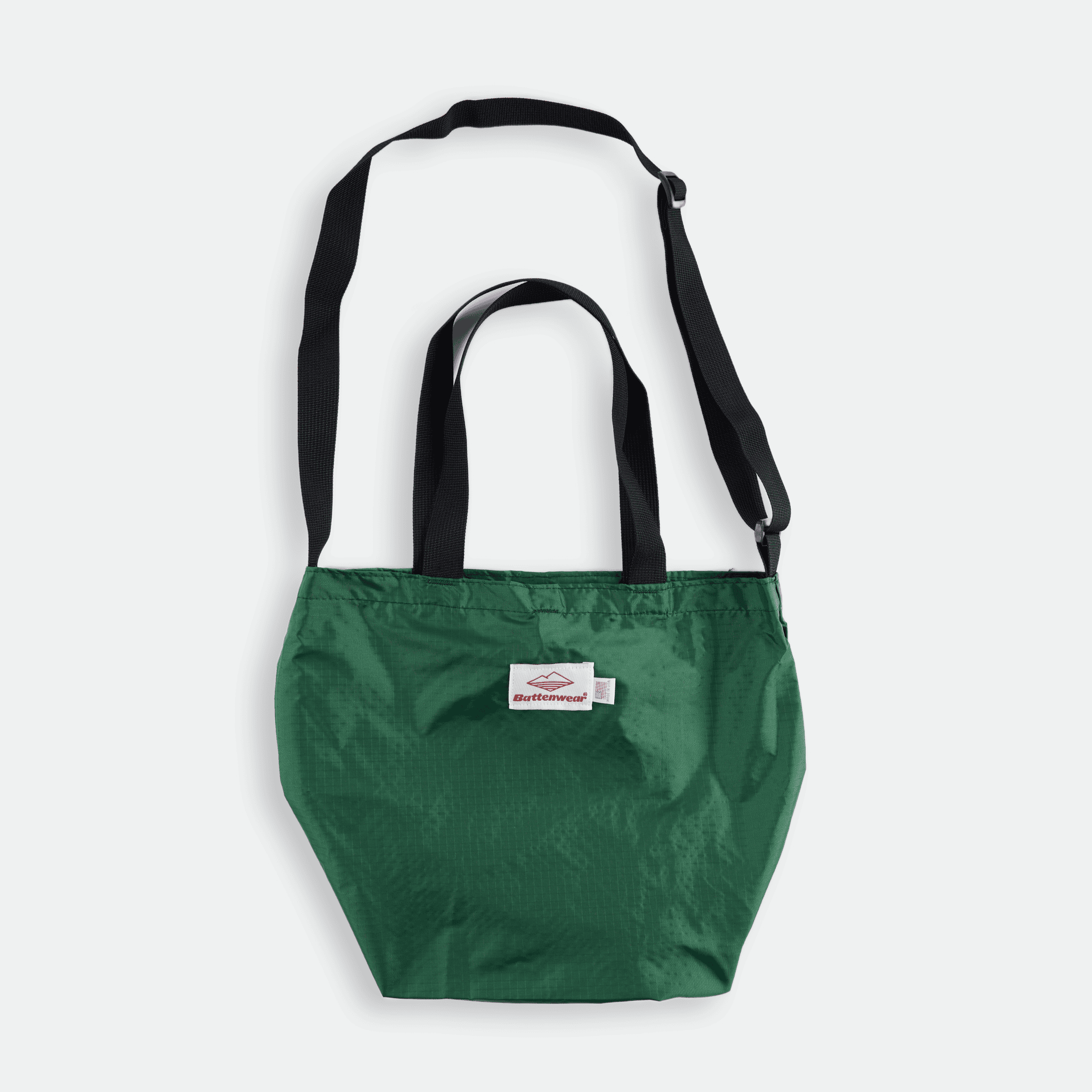 Battenwear - Mini Packable Tote Forest Green Black