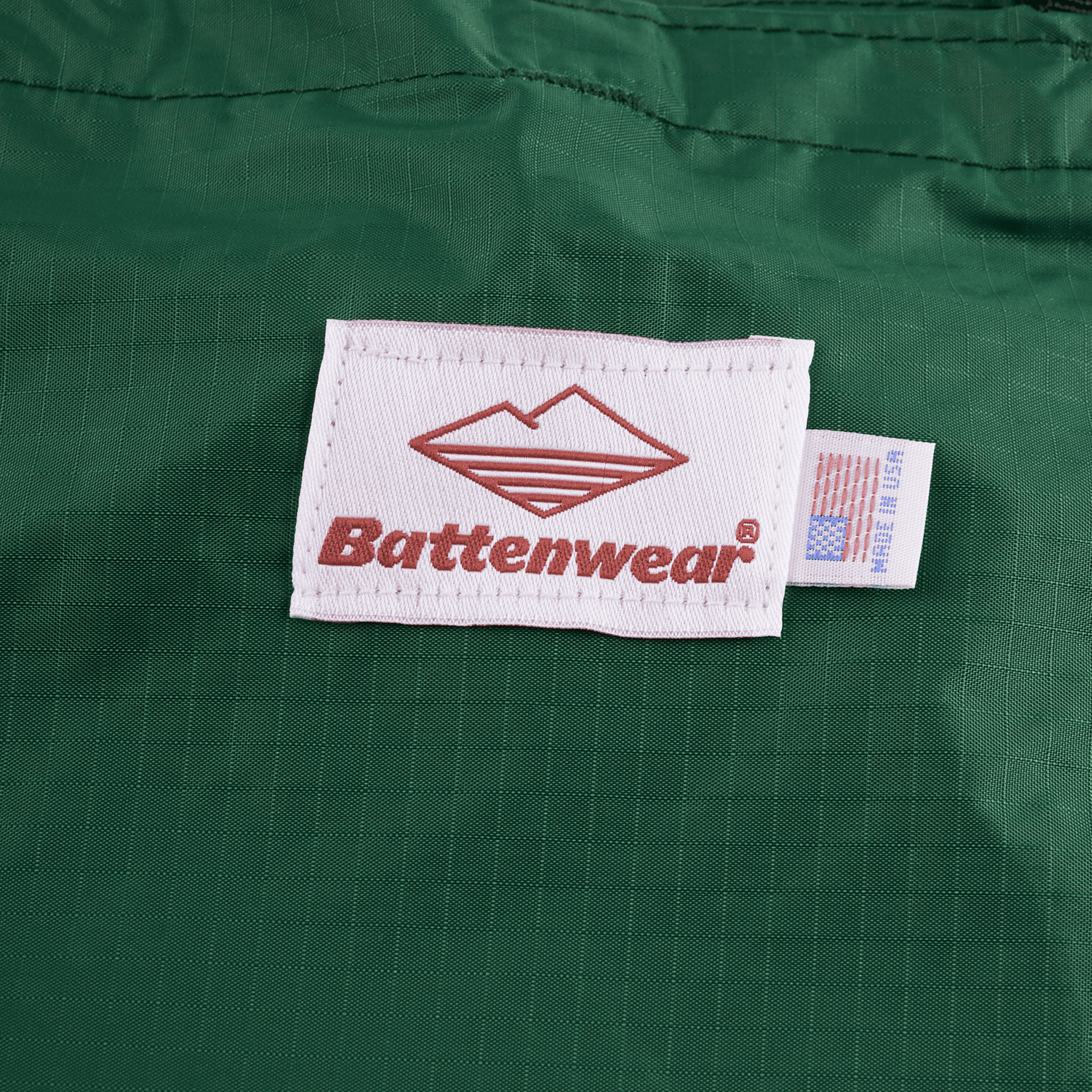 Battenwear - Mini Packable Tote Forest Green Black