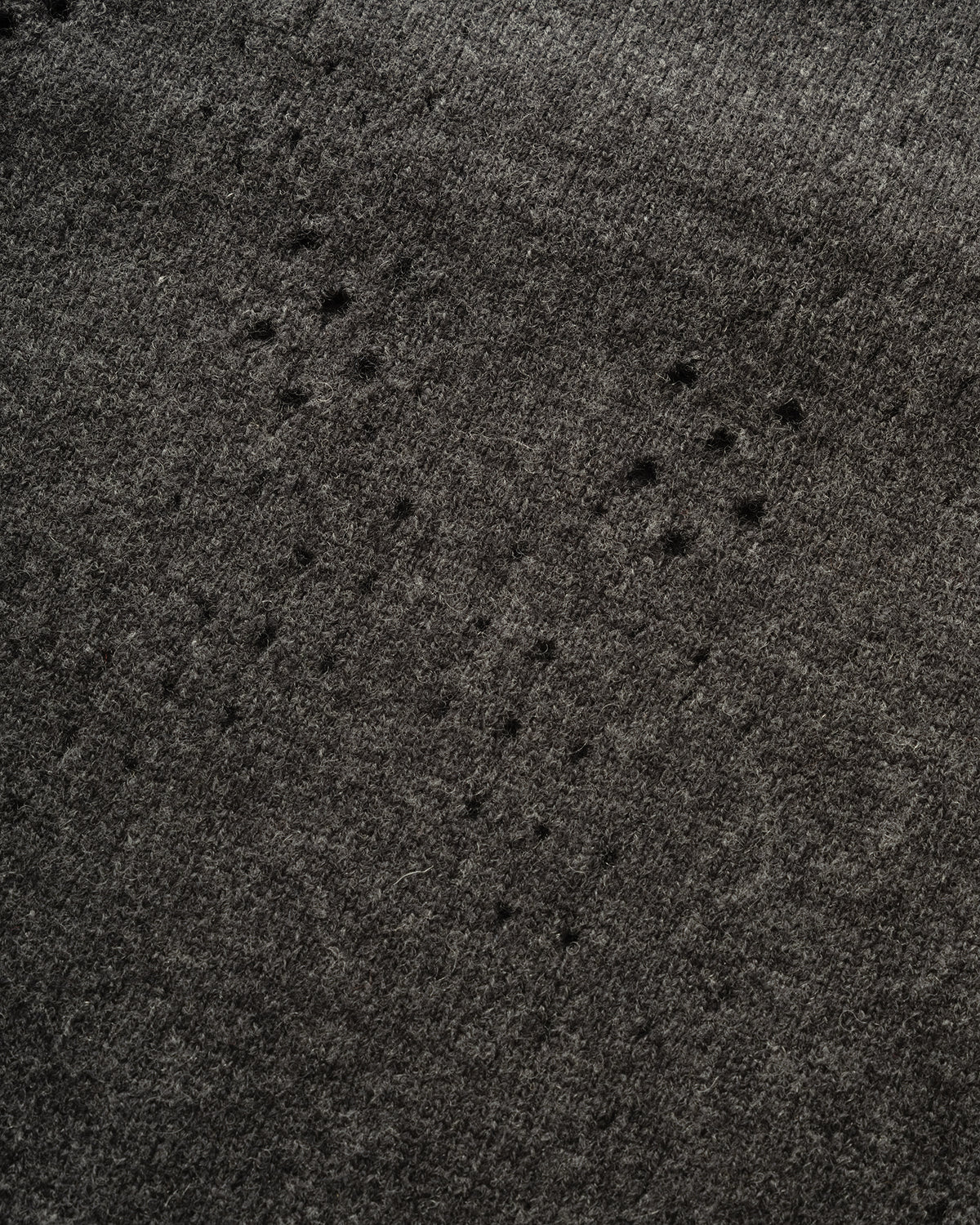 YDOT - Vented Merino Knit, Charcoal