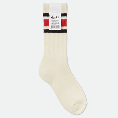 Decka - 80s Skater Socks Red