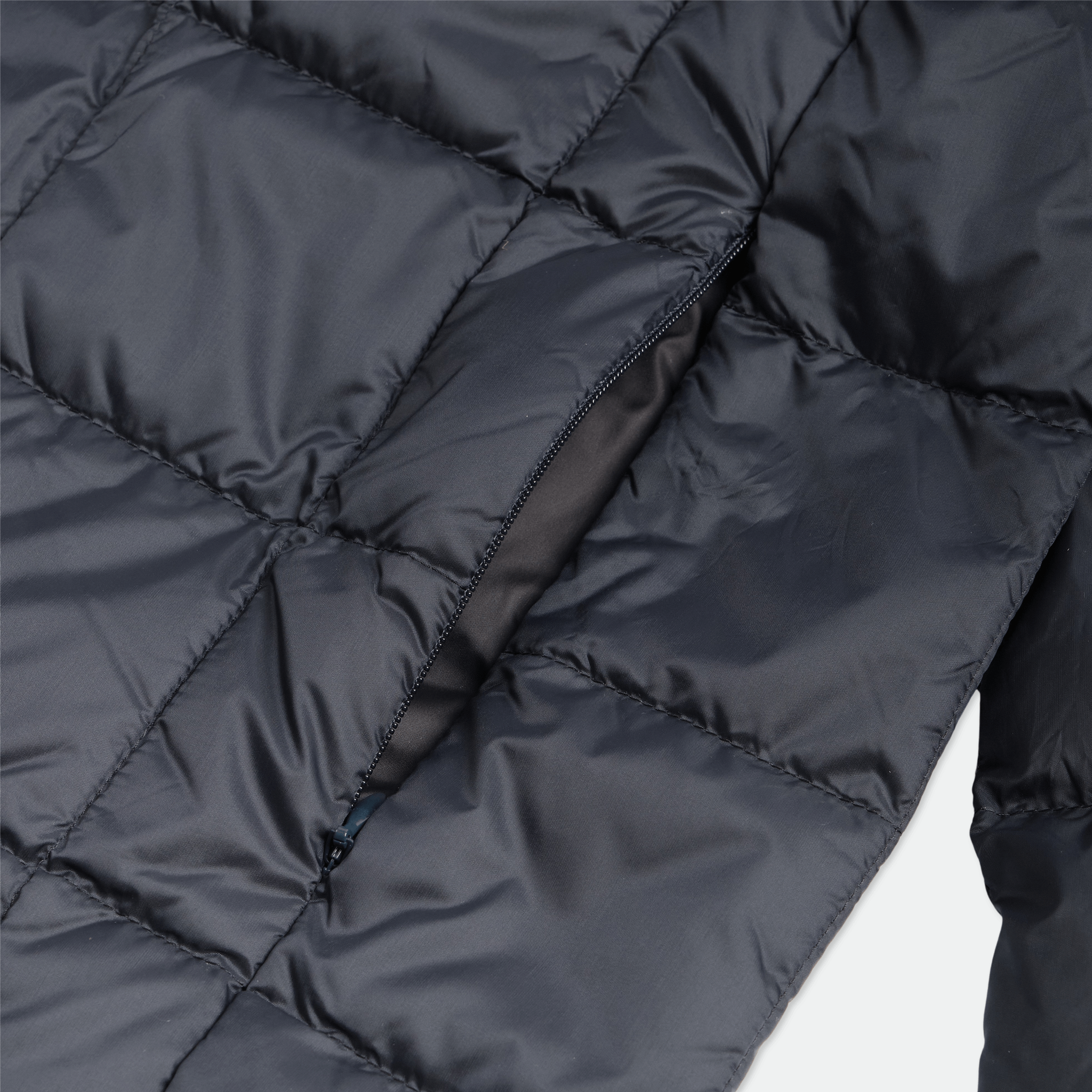 TAION - TAION - Crew Neck Button Down Jacket Dark Navy