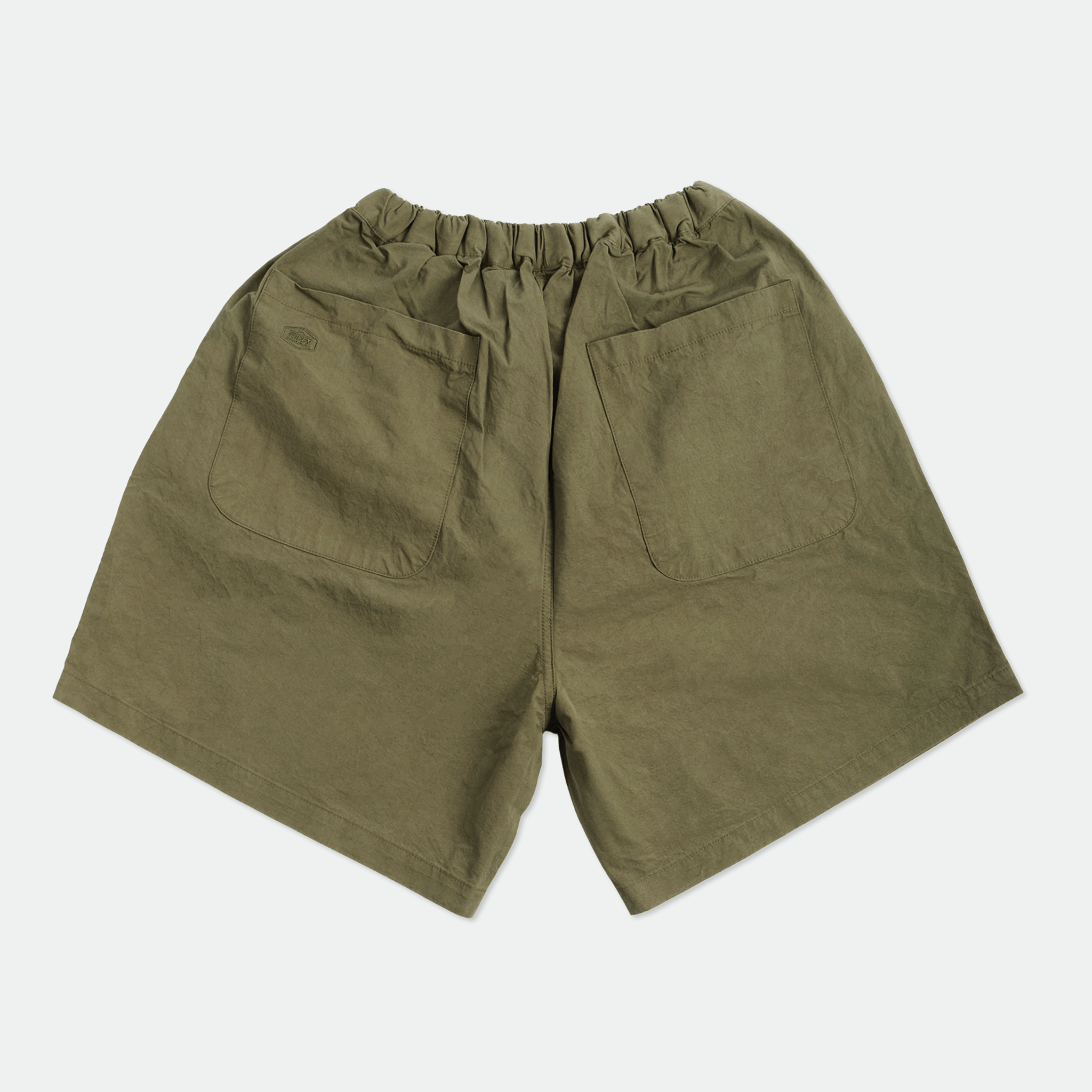 Pick Store | Kappy - Two Tuck Wide Shorts Khaki