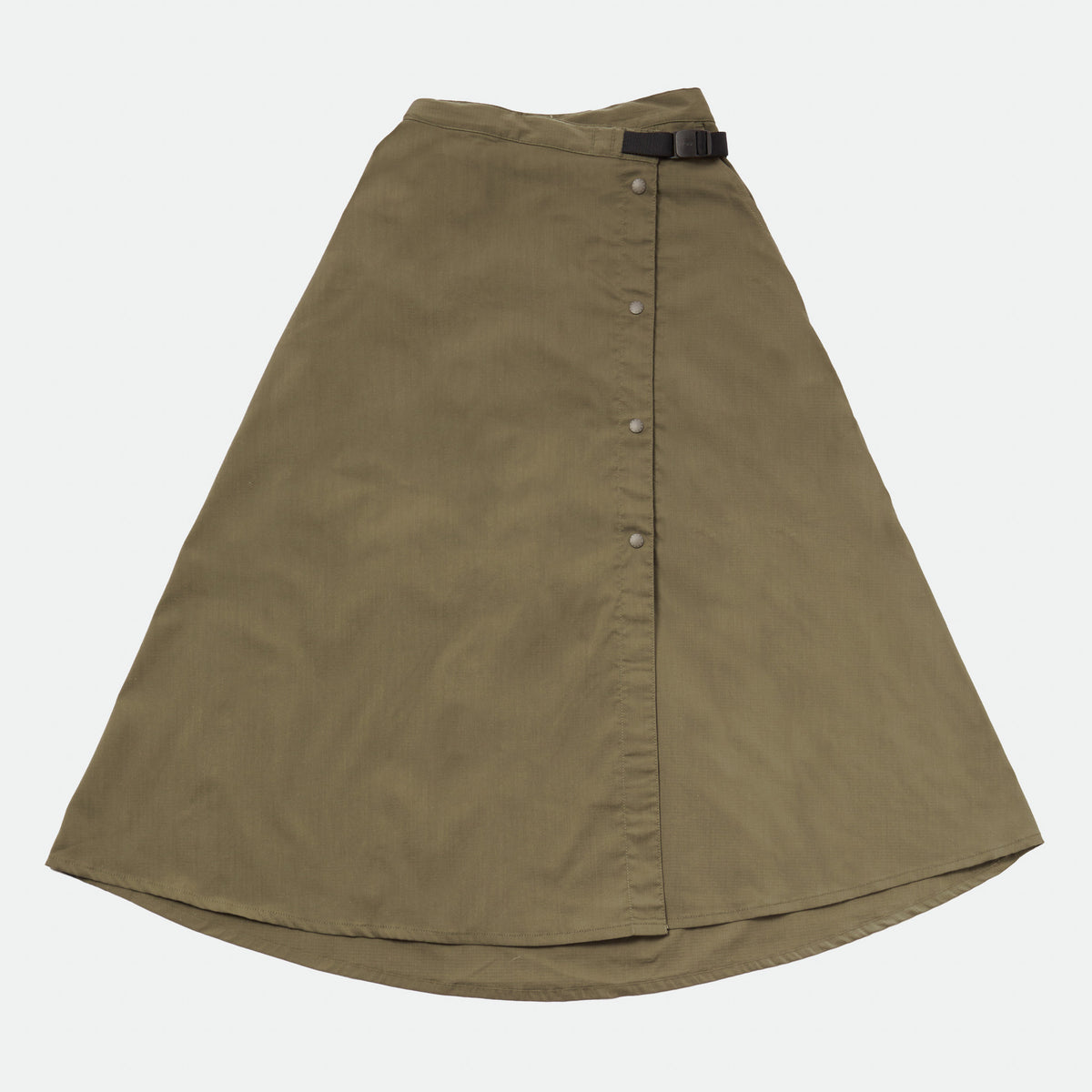 NANGA - Takibi Ripstop Wrap Skirt Green