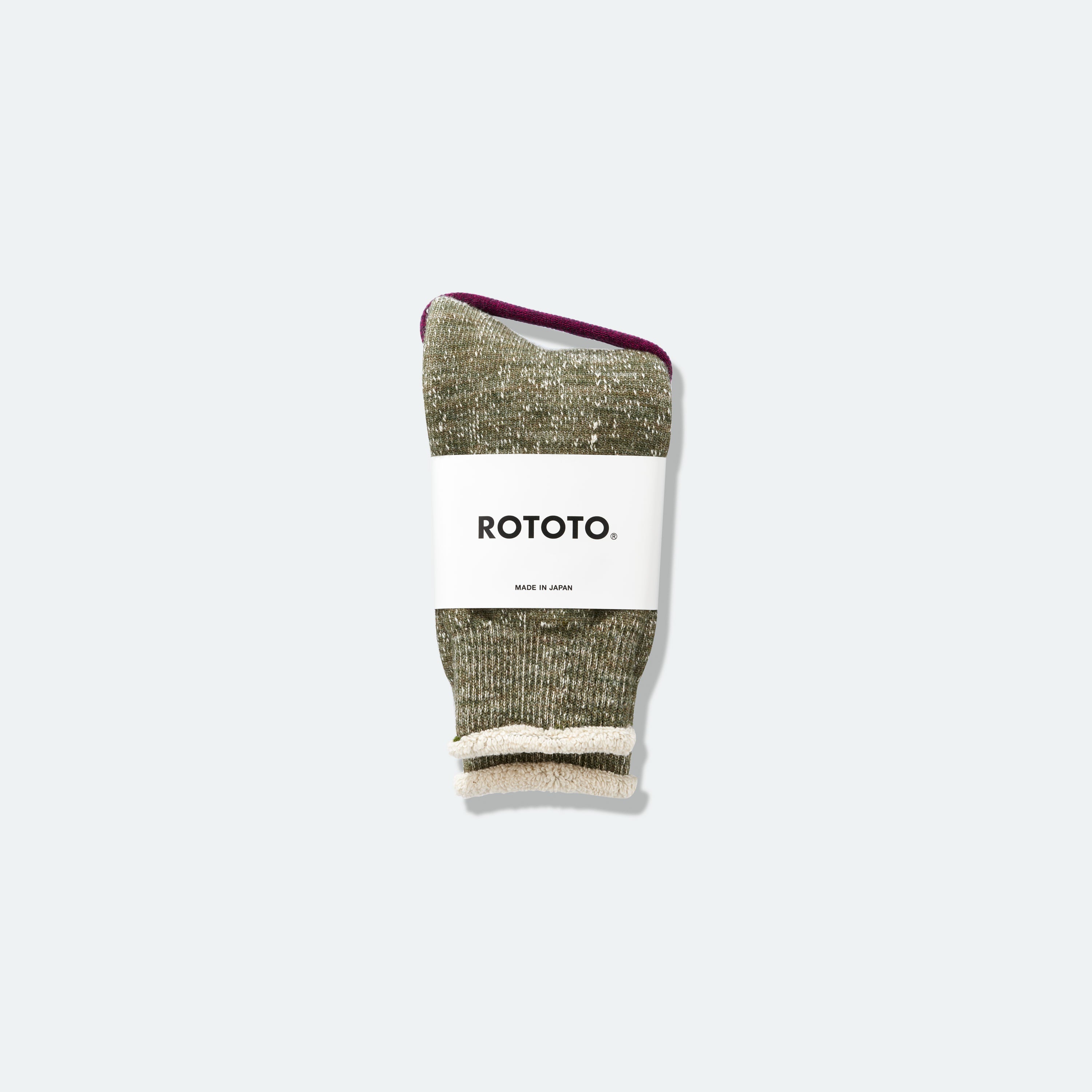 ROTOTO - Double Face Crew Army Green