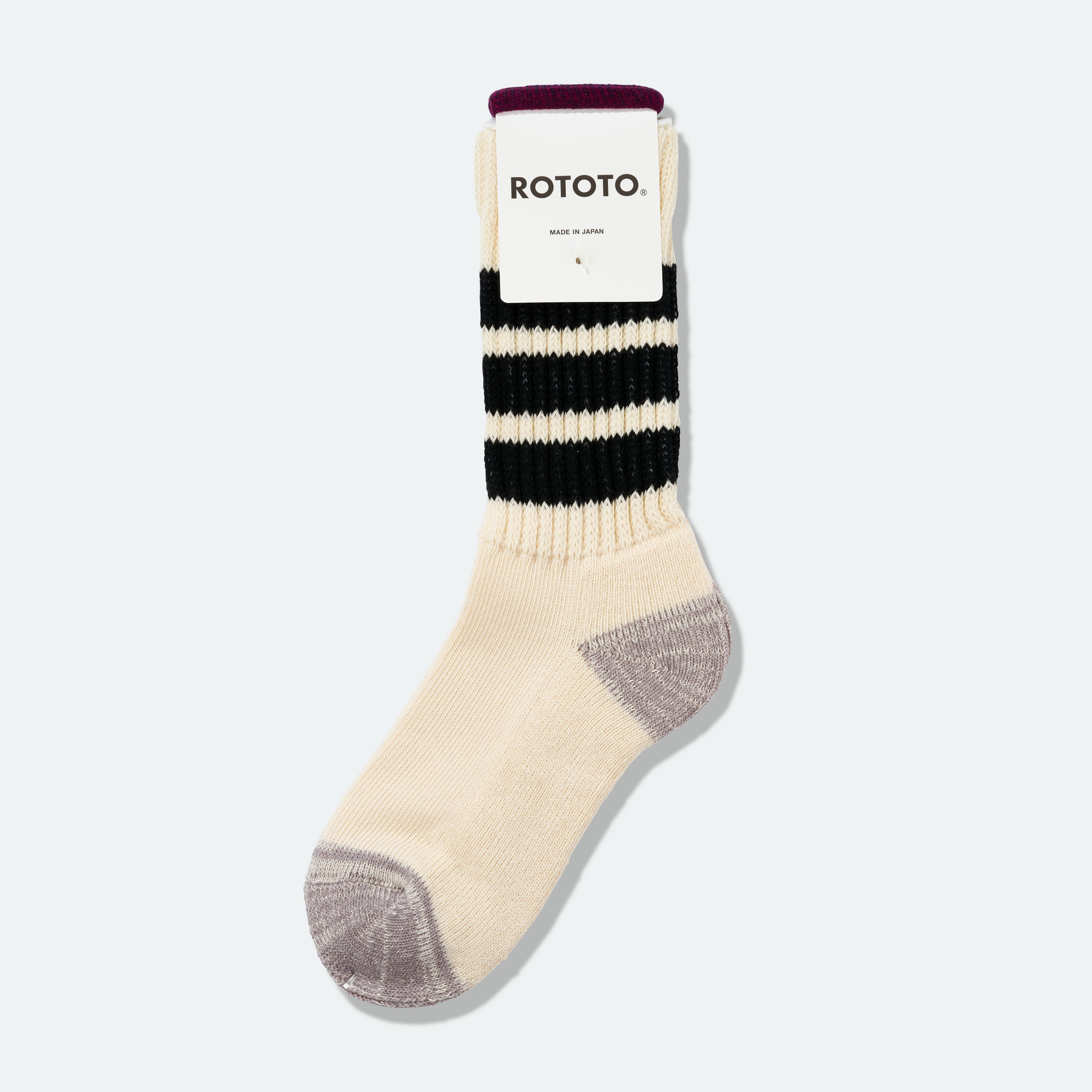ROTOTO - Coarse Ribbed Old School Black
