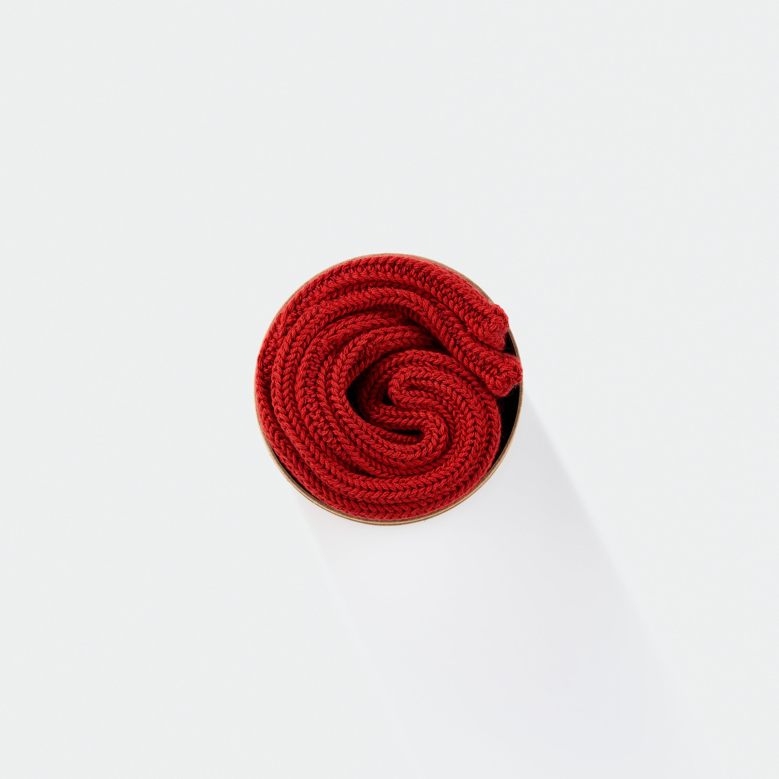 Decka - Cased Heavyweight Plain Socks Burgandy