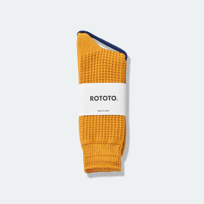 ROTOTO - Cotton Waffle Mustard