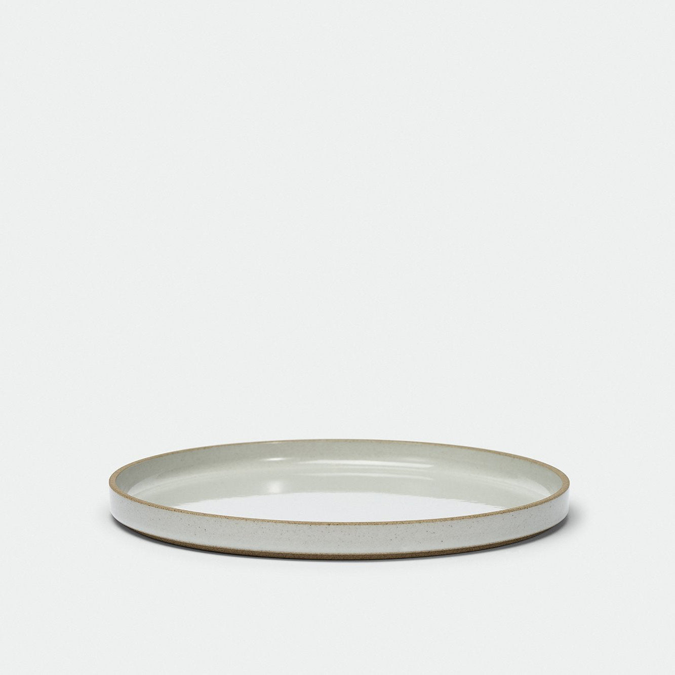 Hasami Porcelain - Plate Gloss Grey 255 mm